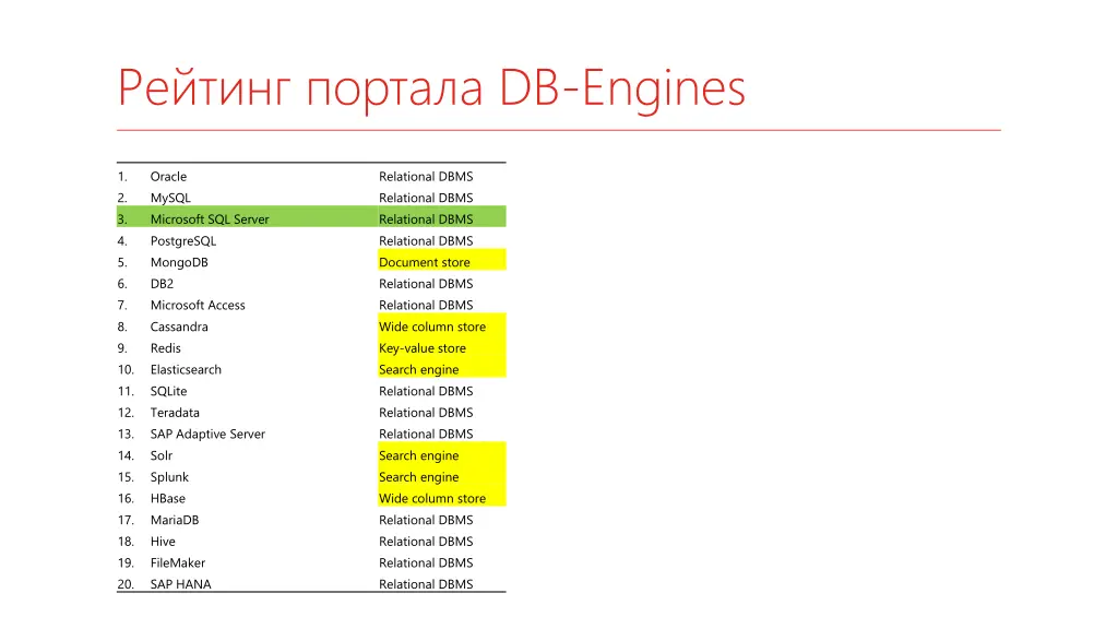 db engines 1