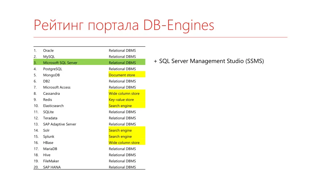 db engines 2