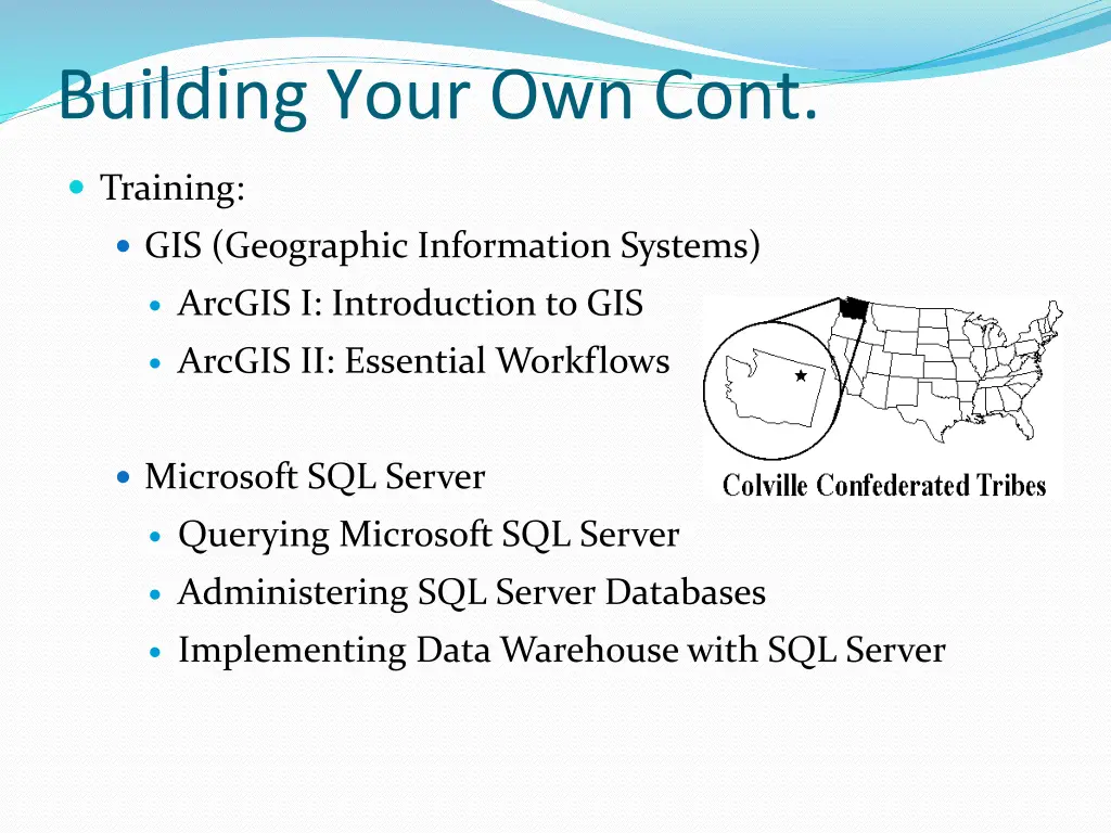 building your own cont