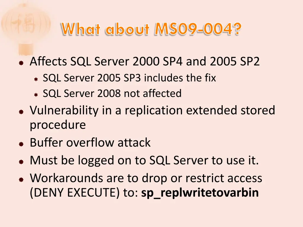 what about ms09 004