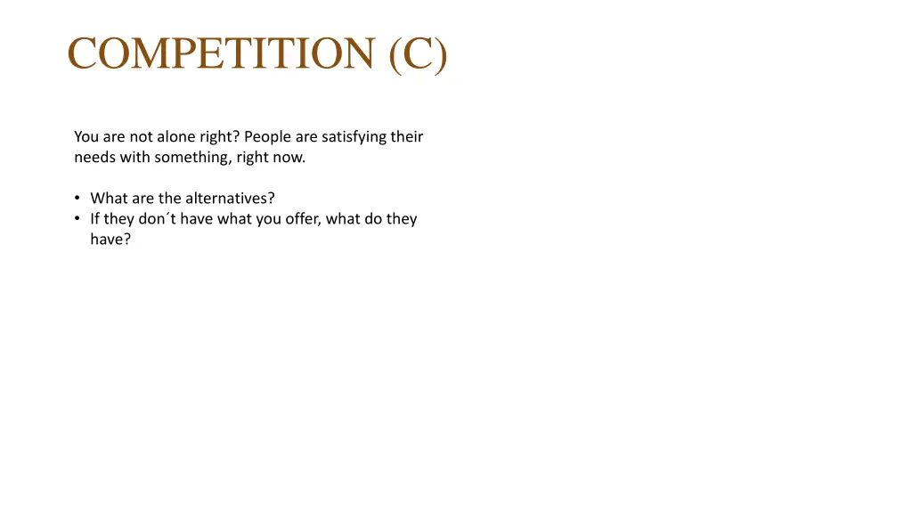 competition c