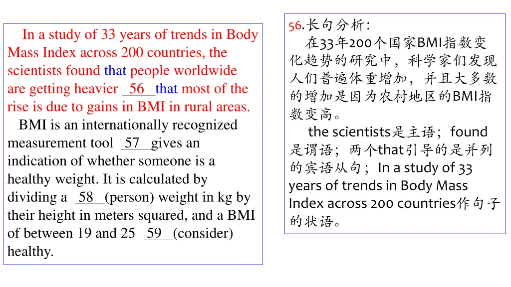 56 33 200 bmi bmi the scientists found that