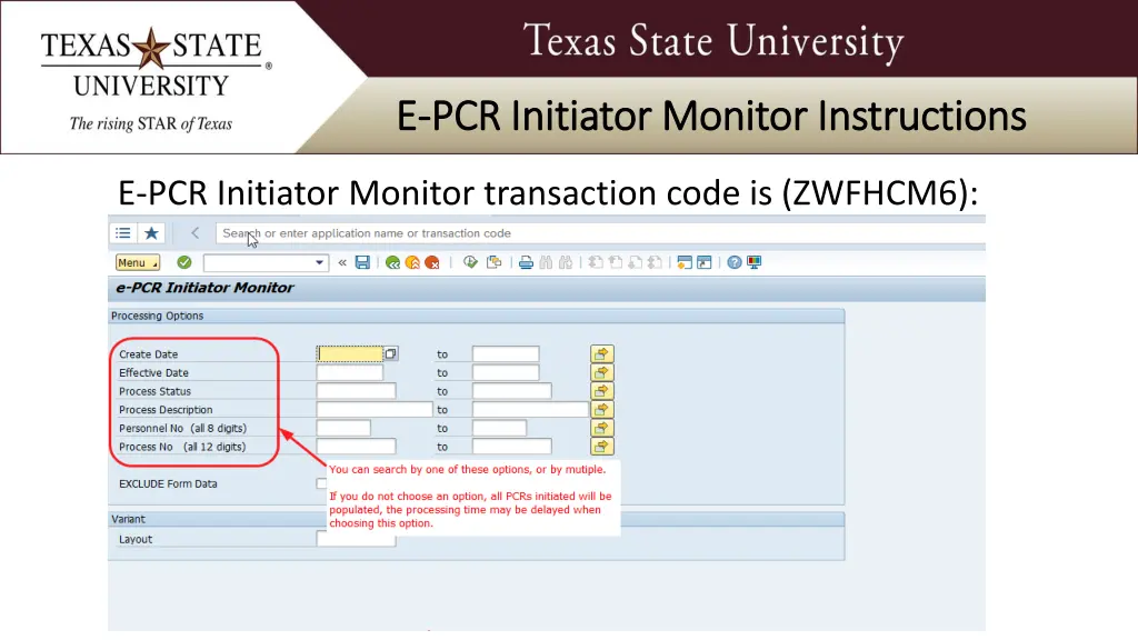 e e pcr initiator monitor instructions