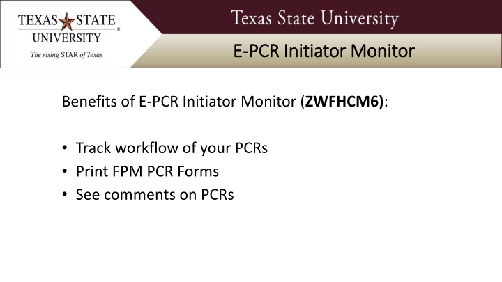 e e pcr initiator monitor pcr initiator monitor