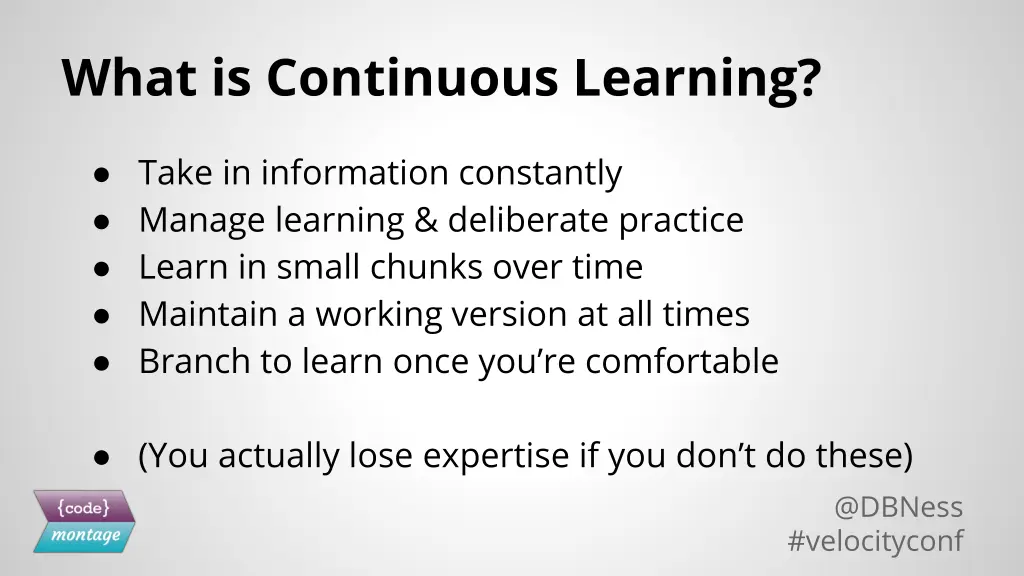 what is continuous learning