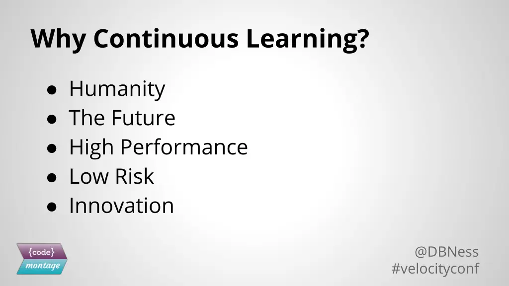 why continuous learning