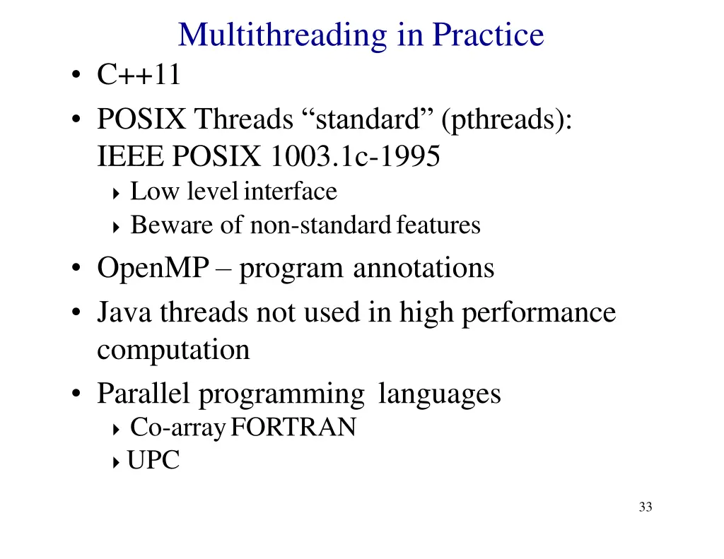 multithreading in practice c 11 posix threads
