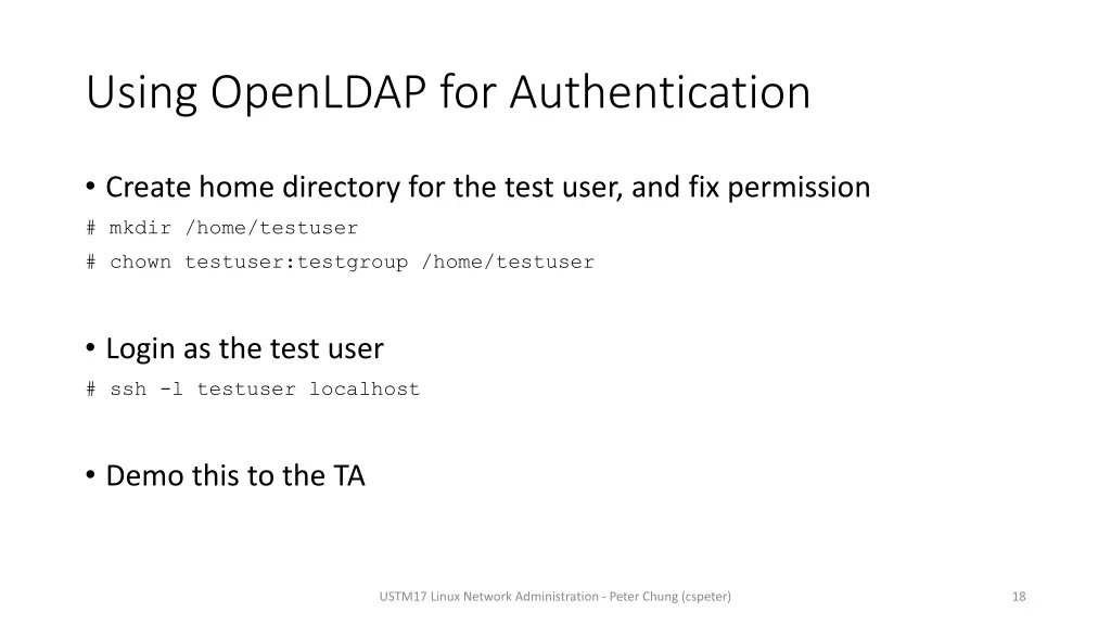 using openldap for authentication 4