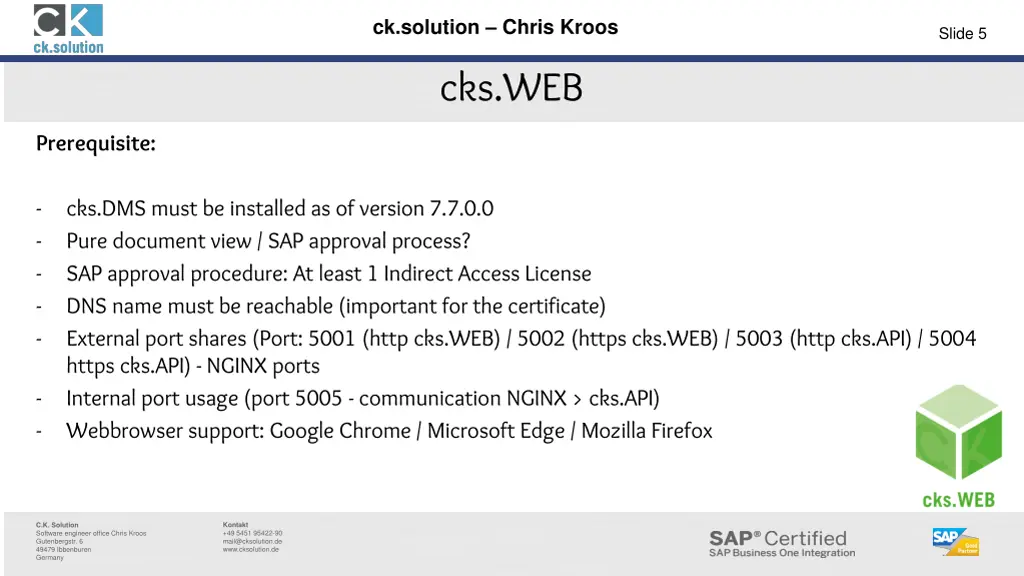 ck solution chris kroos 4