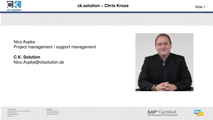 ck solution chris kroos