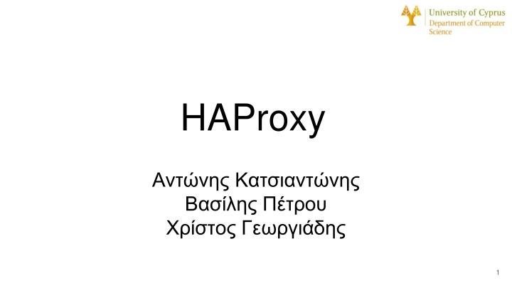 haproxy