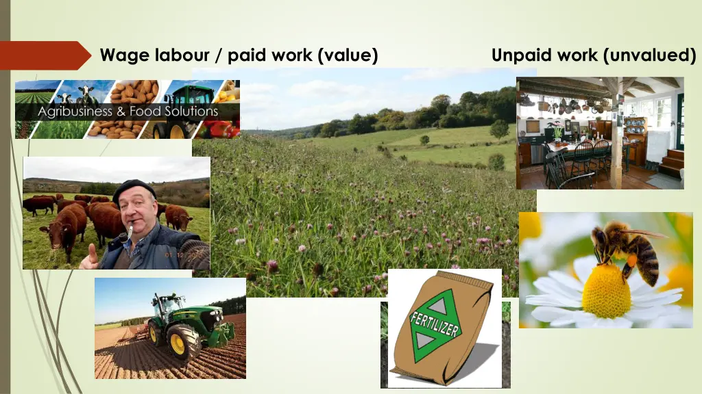 wage labour paid work value