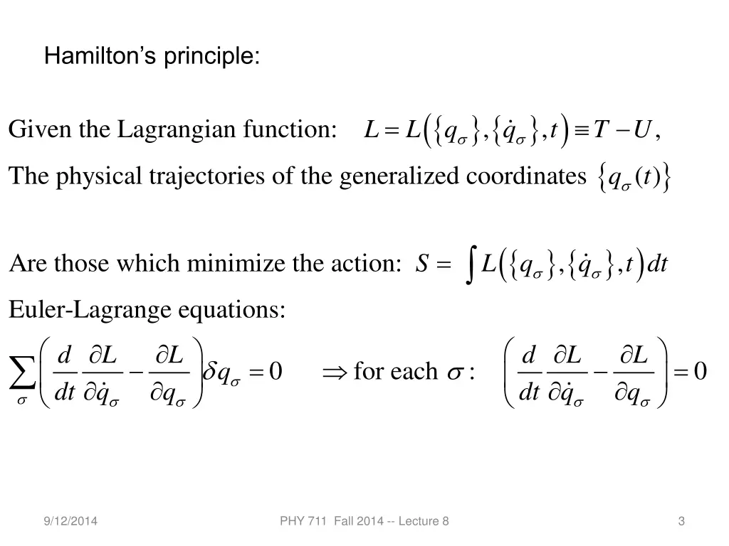 hamilton s principle