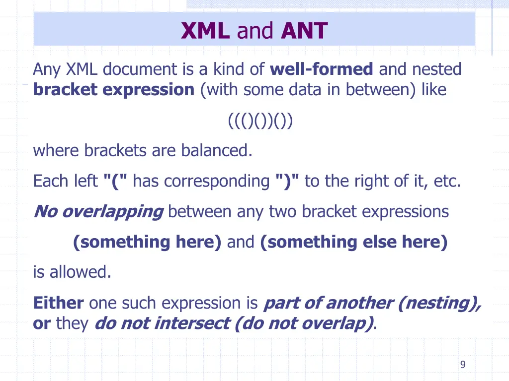 xml and ant 1