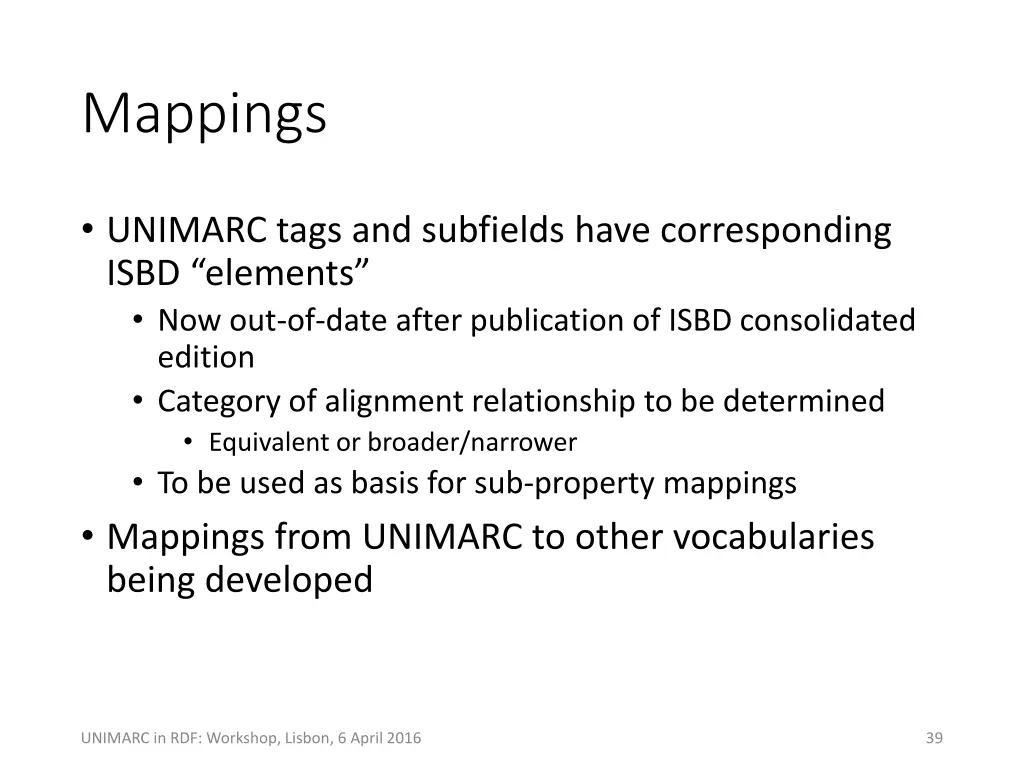 mappings