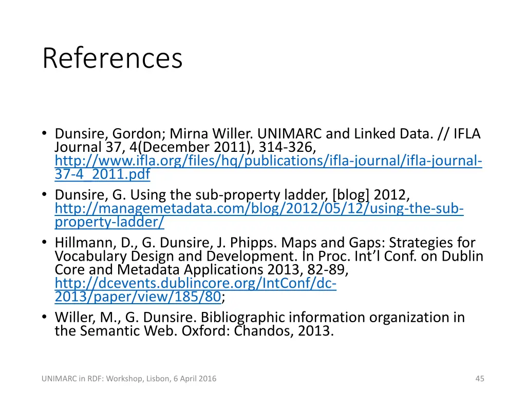 references