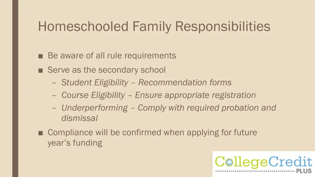 homeschooled family responsibilities