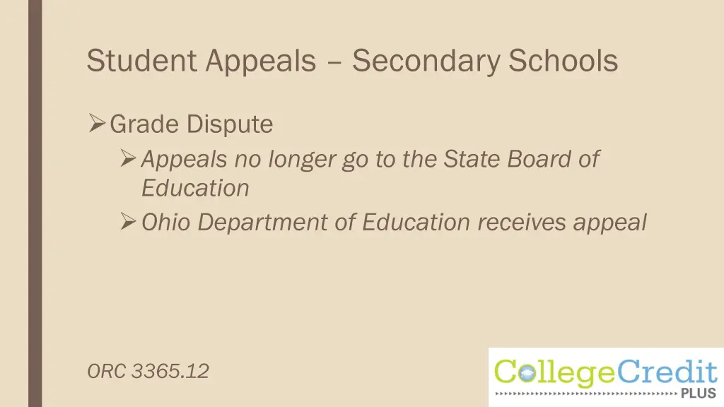 student appeals secondary schools 1