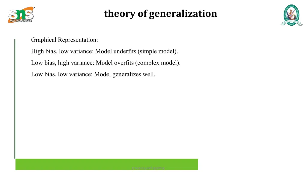 theory of generalization 4