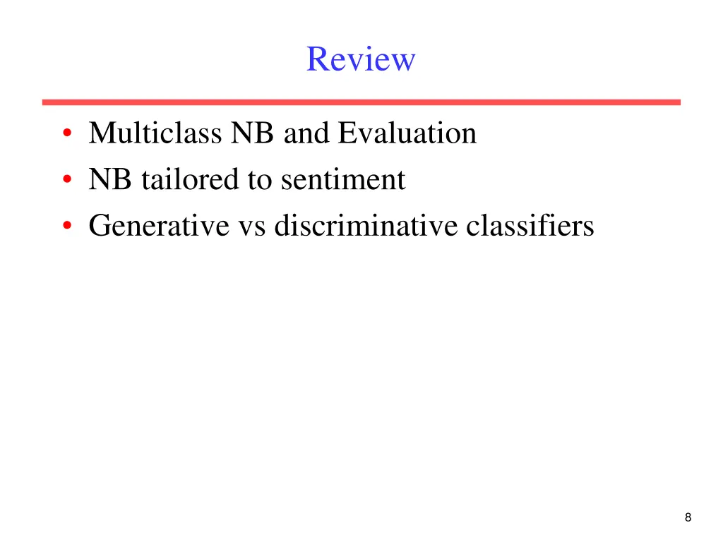 review