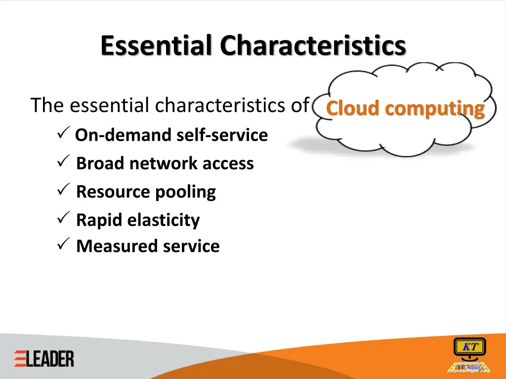 essential characteristics