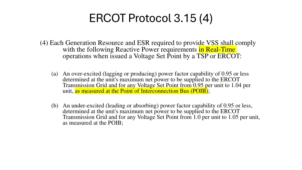 ercot protocol 3 15 4