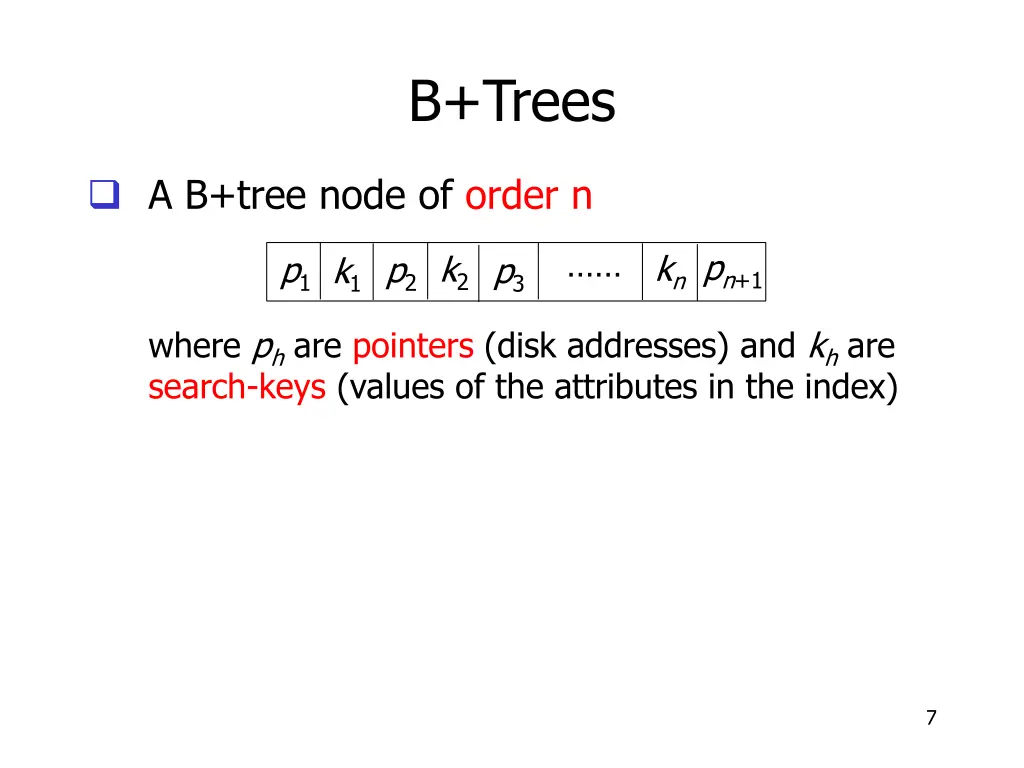 b trees 1