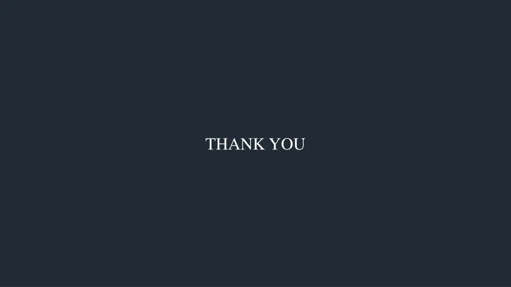 thank you