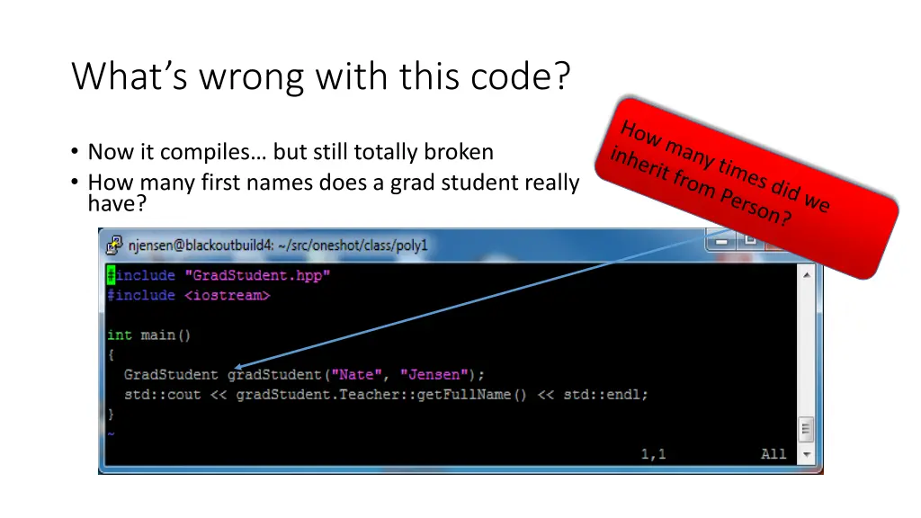 what s wrong with this code 1
