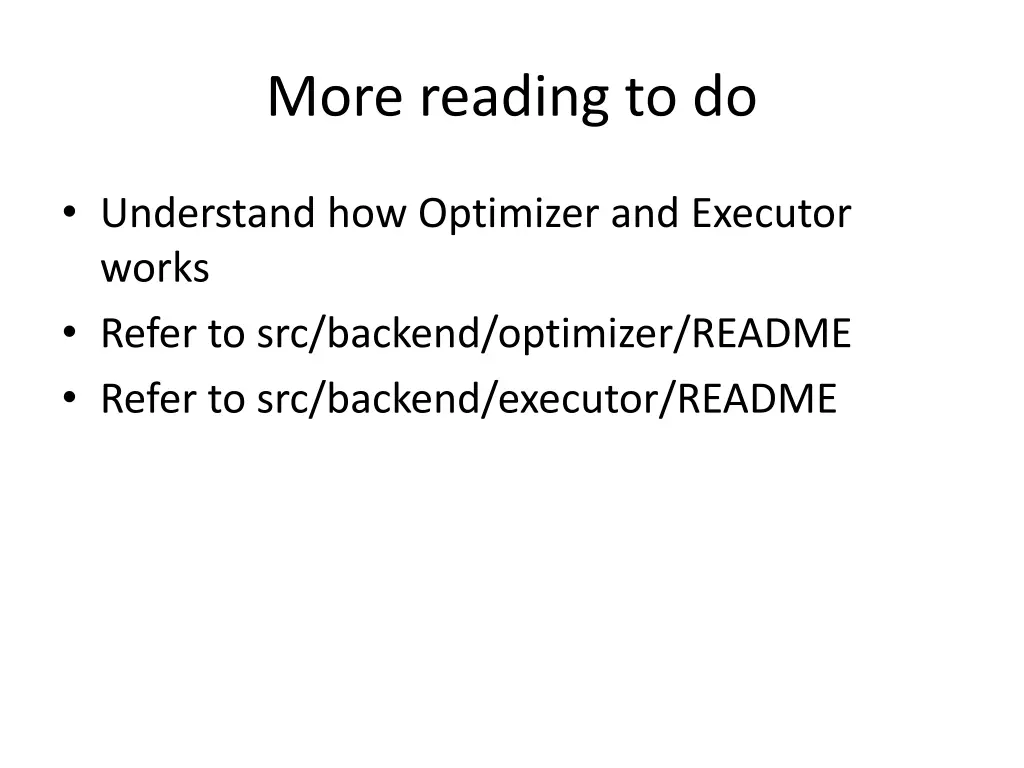 more reading to do