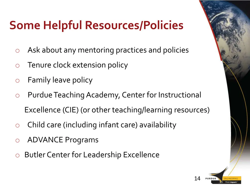 some helpful resources policies