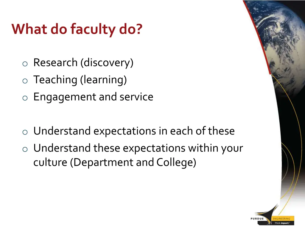 what do faculty do