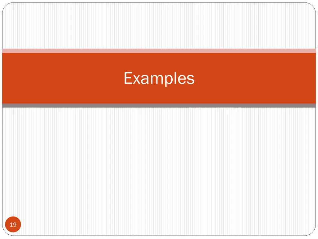examples