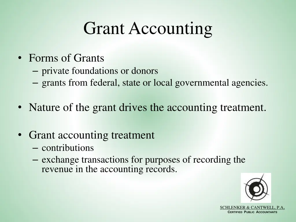 grant accounting