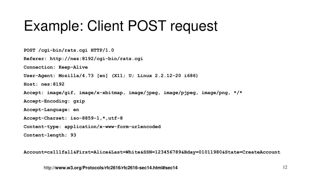 example client post request