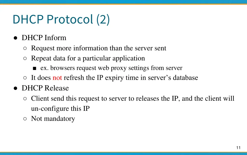 dhcp protocol 2