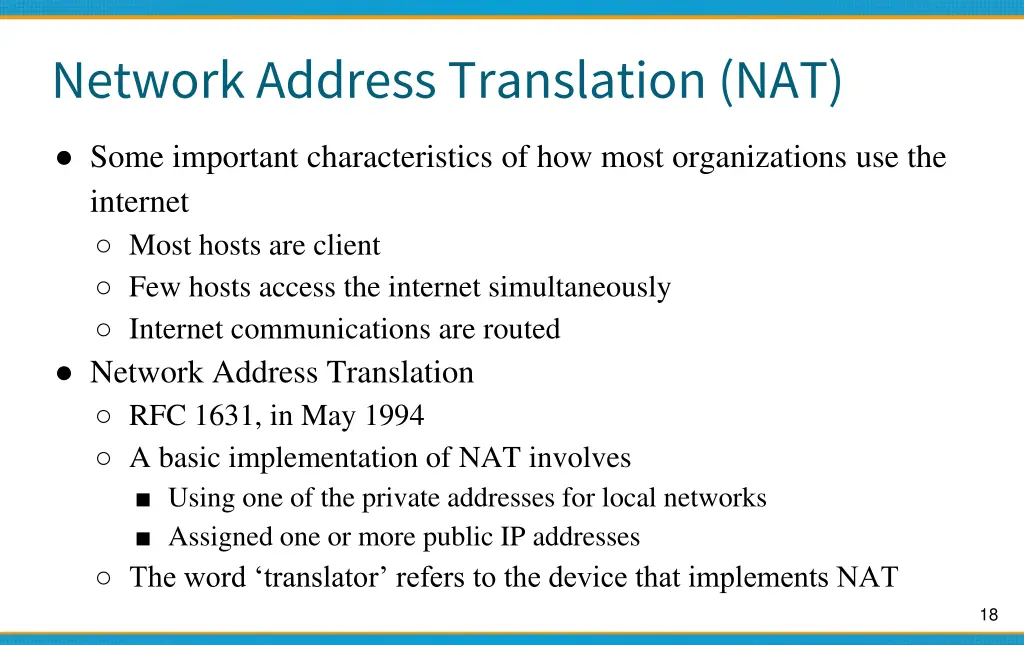 network address translation nat