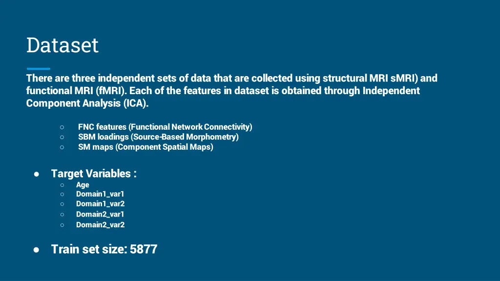 dataset