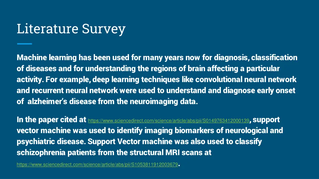 literature survey