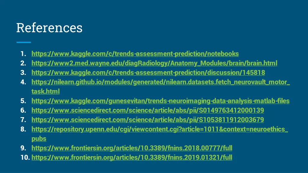 references