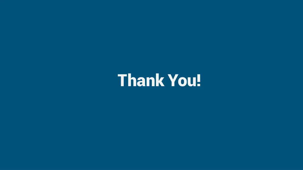 thank you