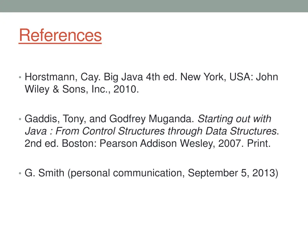 references