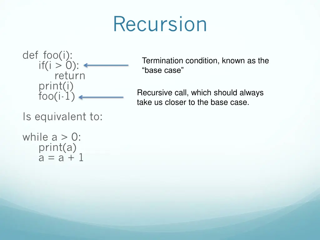 recursion 5