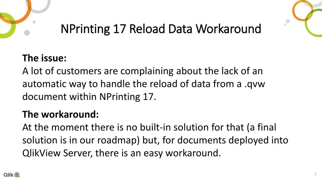 nprinting nprinting 17 reload data workaround
