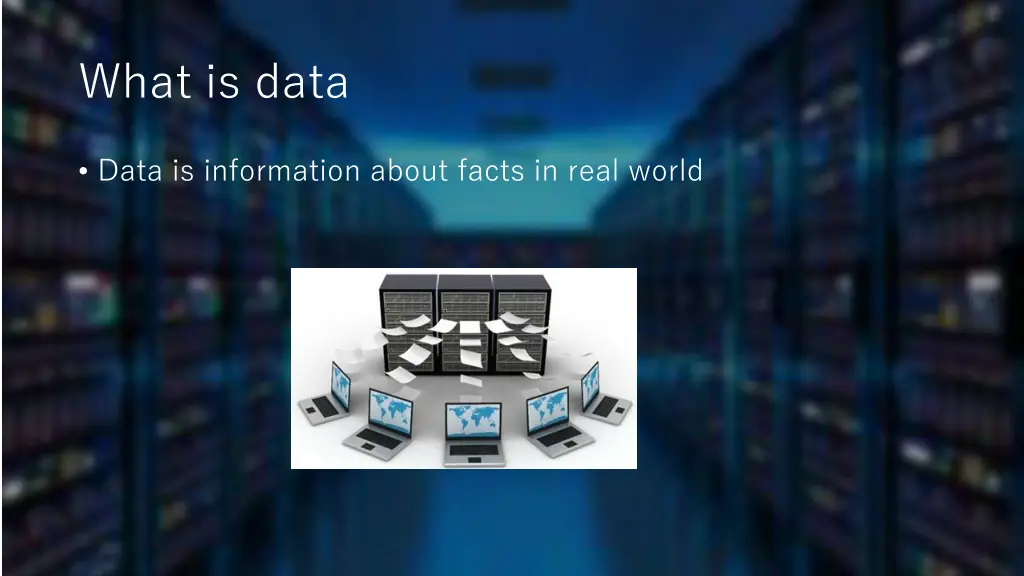 what is data