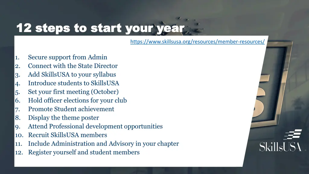 12 steps to start your year 12 steps to start