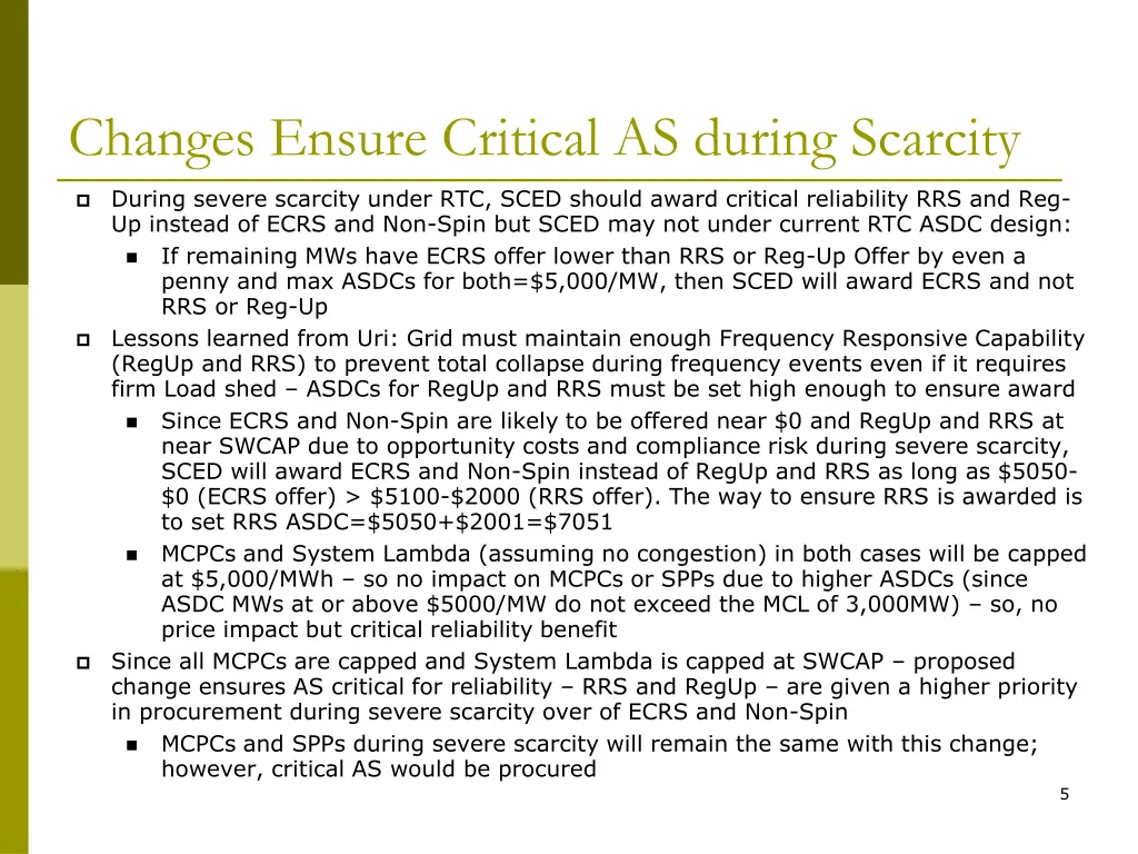 changes ensure critical as during scarcity