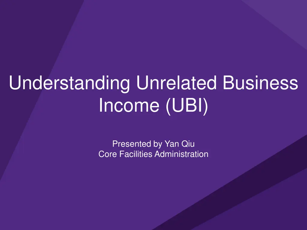 understanding unrelated business income ubi