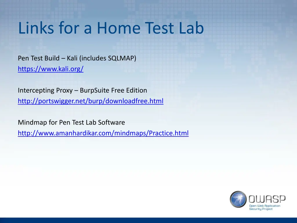 links for a home test lab 1