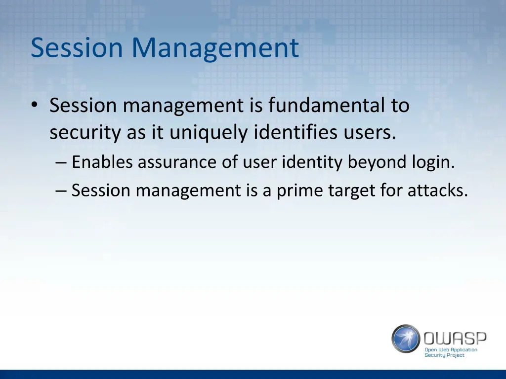 session management